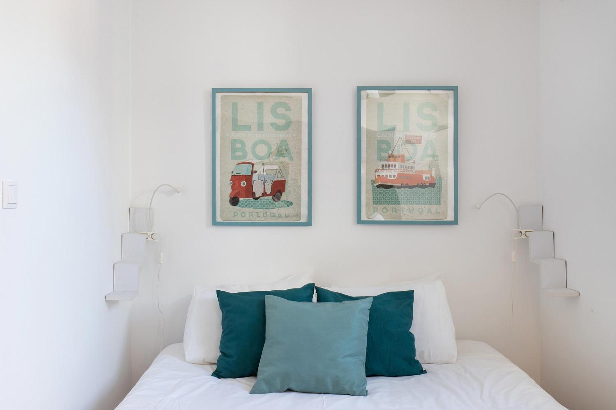 Classic Lisbon Homes: Bright & Central In Belem Eksteriør billede